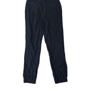 Aeropostale Men’s Black Stretch Drawstring Waist Twill Jogger Pants Medium